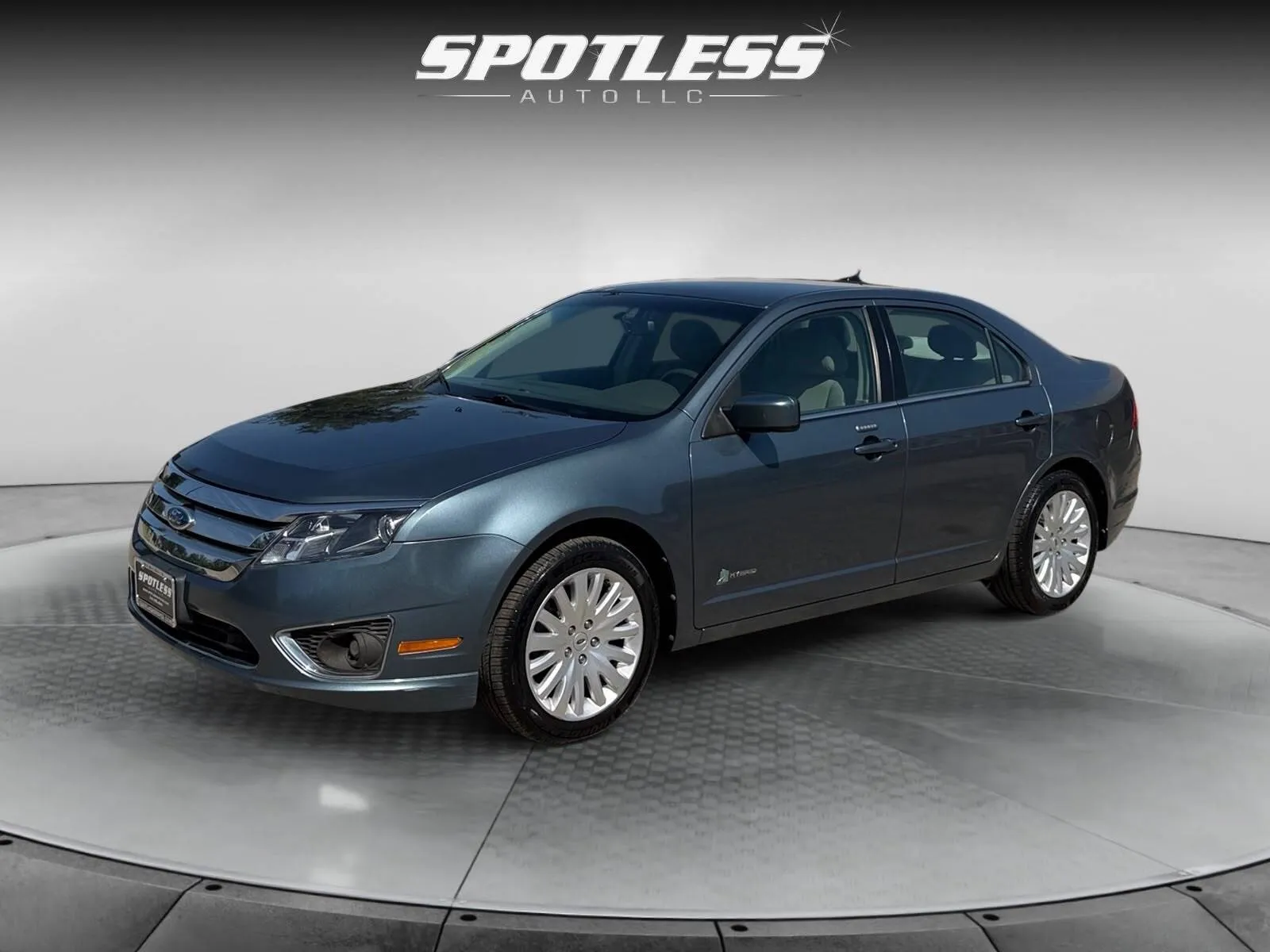 Blue 2012 Ford Fusion Hybrid for sale in San Antonio, TX