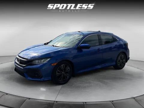Blue 2019 Honda Civic EX for sale in San Antonio, TX