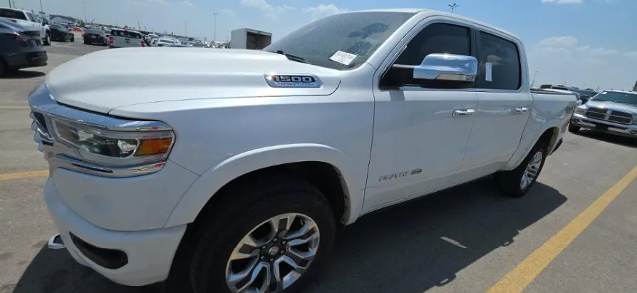 White 2021 Ram 1500 Limited Longhorn for sale in San Antonio, TX