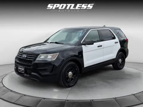 Black 2016 Ford Explorer Police Interceptor Utility for sale in San Antonio, TX