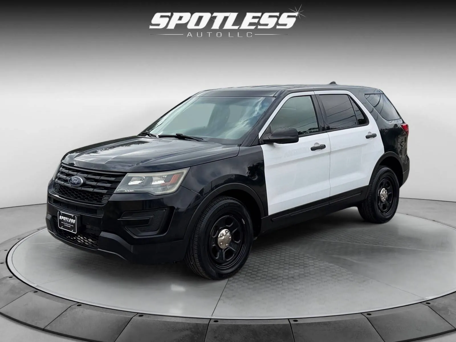 Black 2016 Ford Explorer Police Interceptor Utility for sale in San Antonio, TX