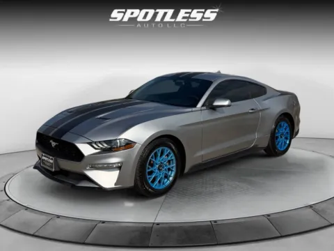 Another view of 2020 Ford Mustang EcoBoost for sale in San Antonio, TX at Spotless Auto San Pedro