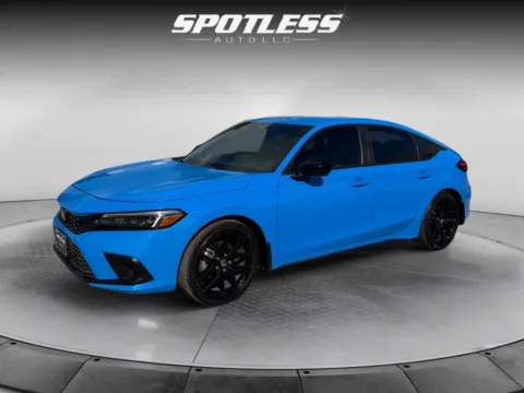 Blue 2022 Honda Civic Sport for sale in San Antonio, TX