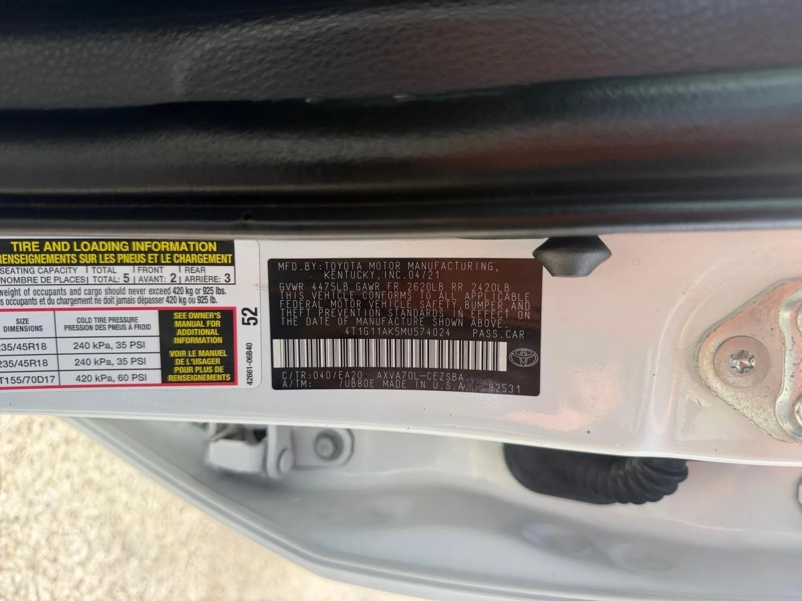 Toyota Camry photo 17