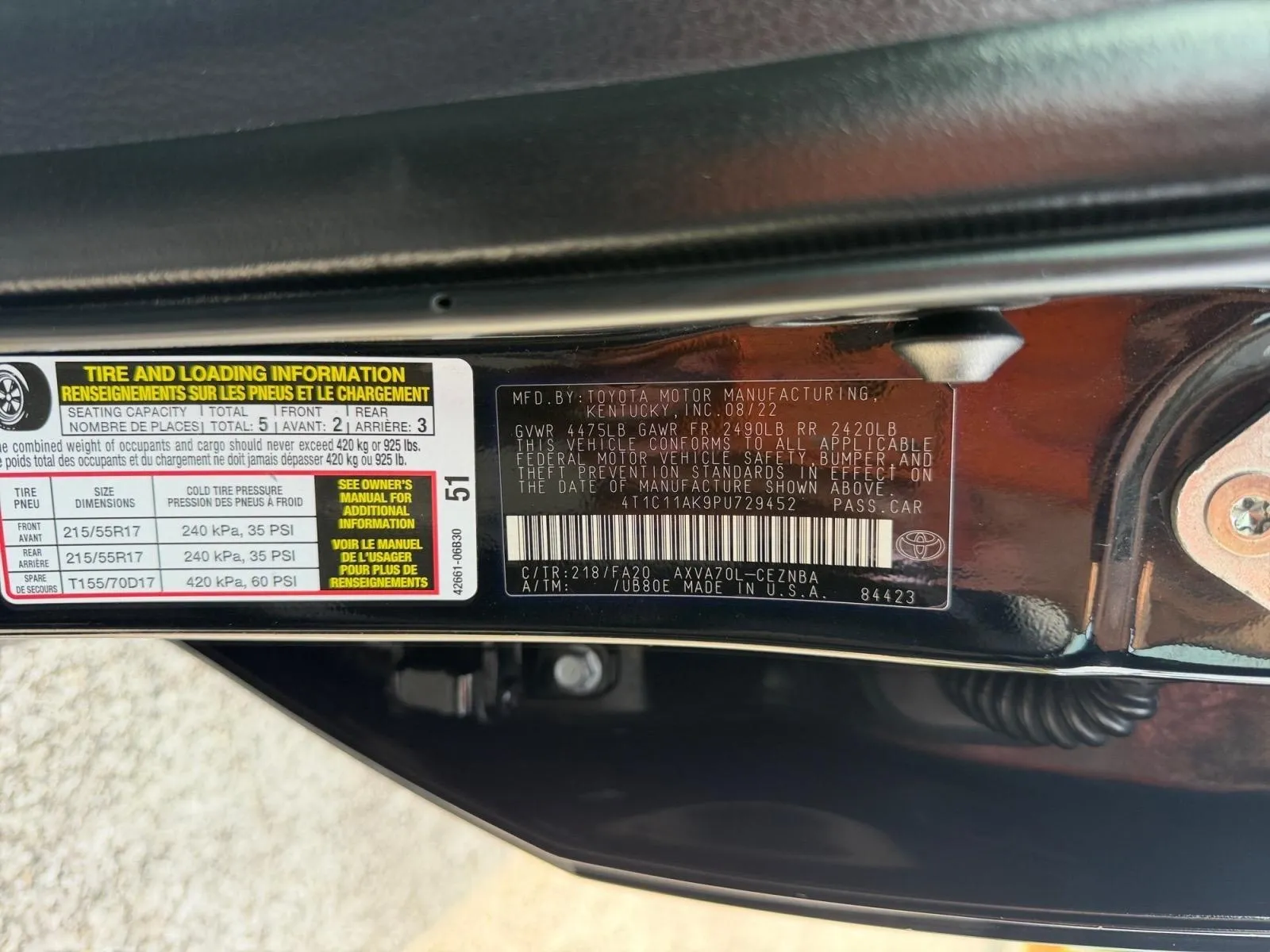 Toyota Camry photo 18