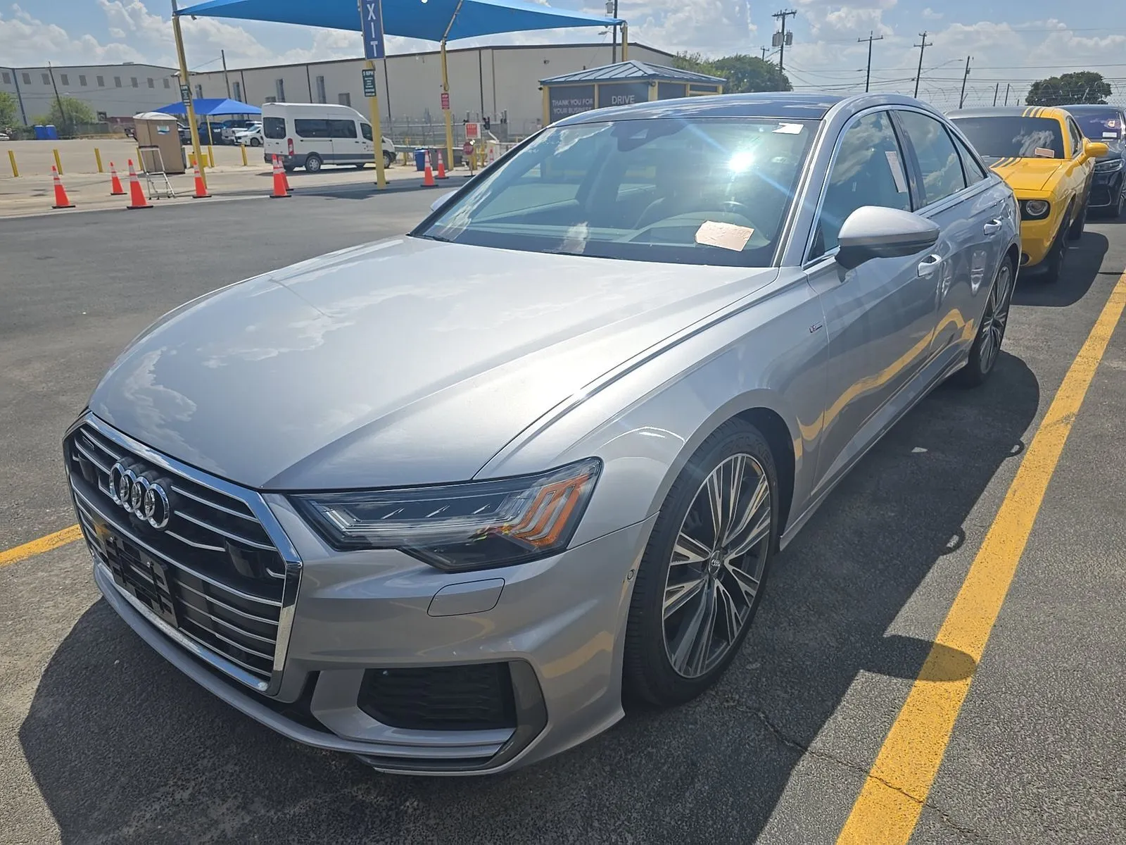 Silver 2019 Audi A6 quattro Prestige 55 TFSI for sale in San Antonio, TX