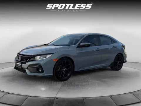 Gray 2021 Honda Civic Sport for sale in San Antonio, TX