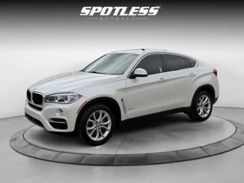 White 2016 BMW X6 xDrive35i for sale in San Antonio, TX