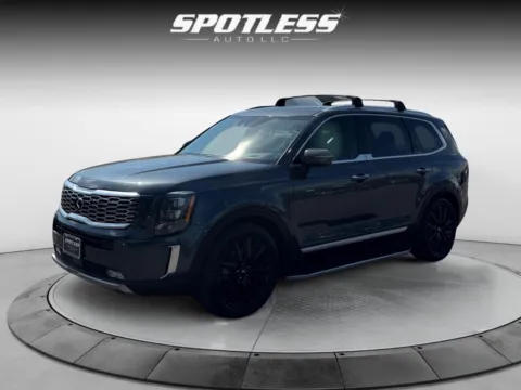Gray 2021 Kia Telluride SX for sale in San Antonio, TX