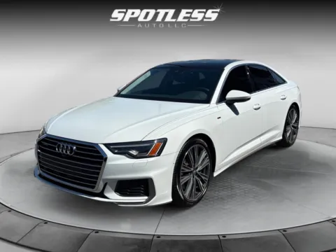 White 2019 Audi A6 3.0T Premium Plus for sale in San Antonio, TX