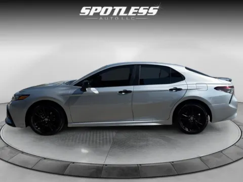 Another view of 2021 Toyota Camry SE Nightshade for sale in San Antonio, TX at Spotless Auto Loop 1604