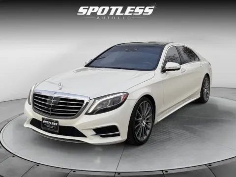 White 2017 Mercedes-Benz S-Class S 550 for sale in San Antonio, TX