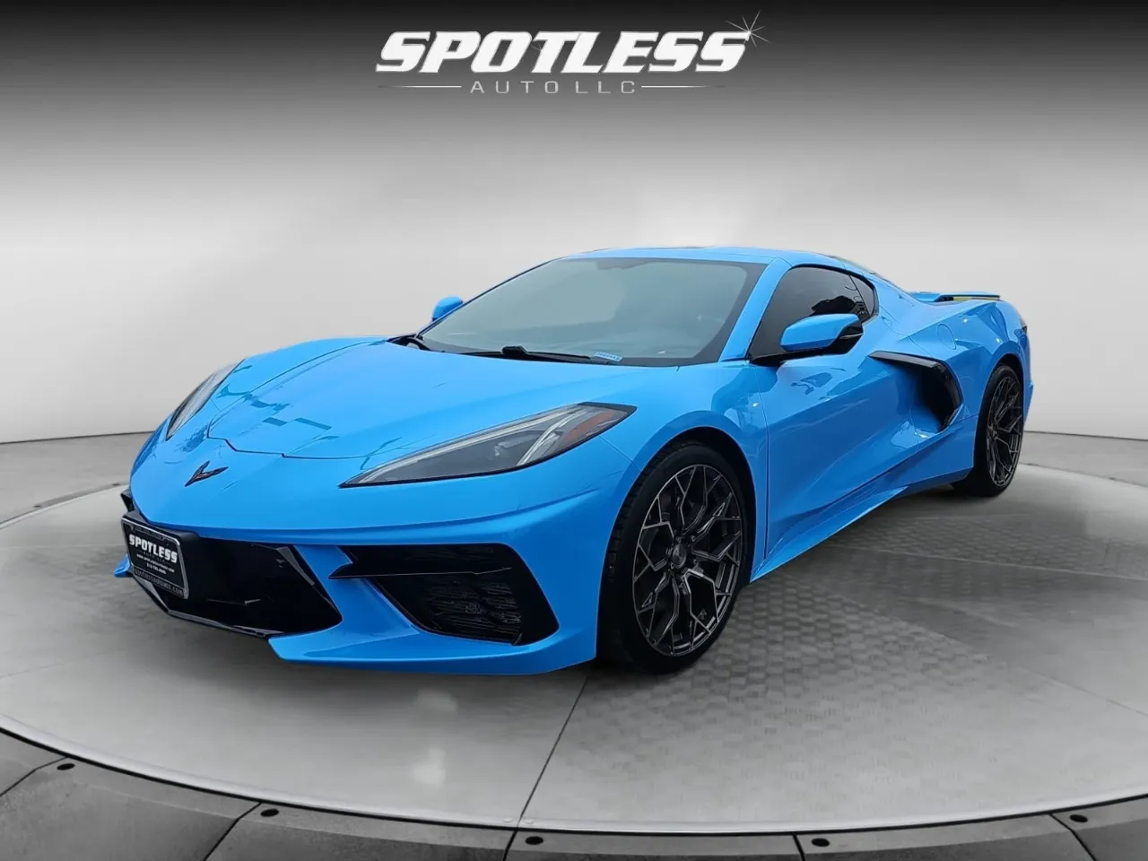 Blue 2022 Chevrolet Corvette Stingray for sale in San Antonio, TX