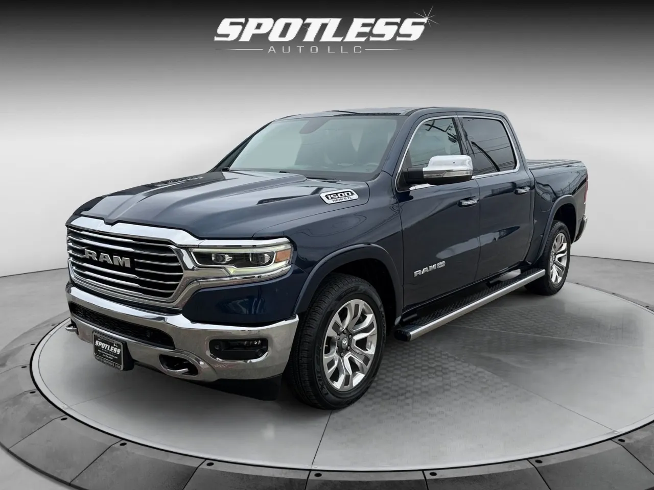 Blue 2019 Ram 1500 Laramie Longhorn for sale in San Antonio, TX