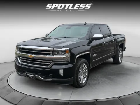 Black 2017 Chevrolet Silverado 1500 High Country for sale in San Antonio, TX