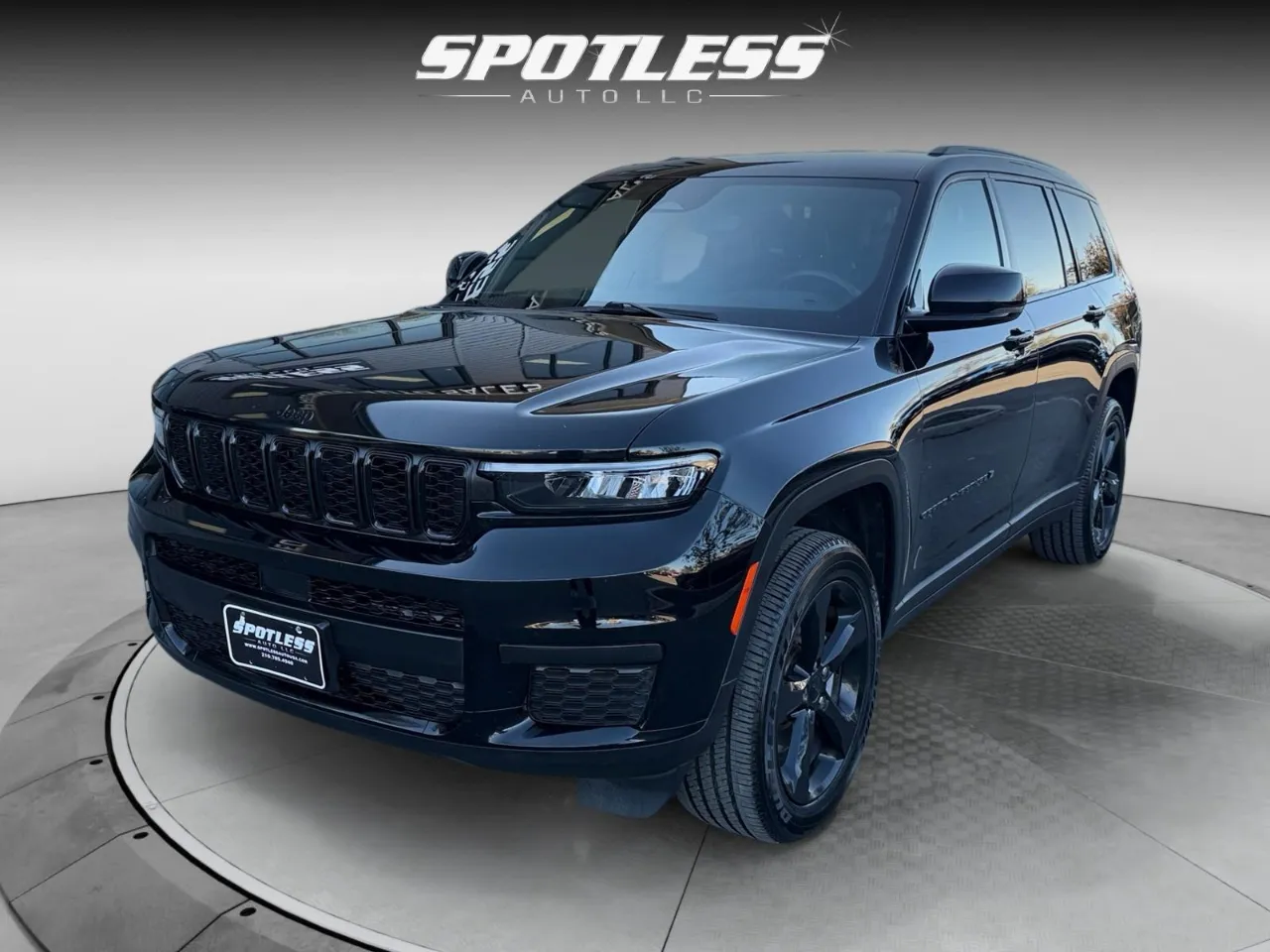 Black 2023 Jeep Grand Cherokee L Altitude for sale in San Antonio, TX