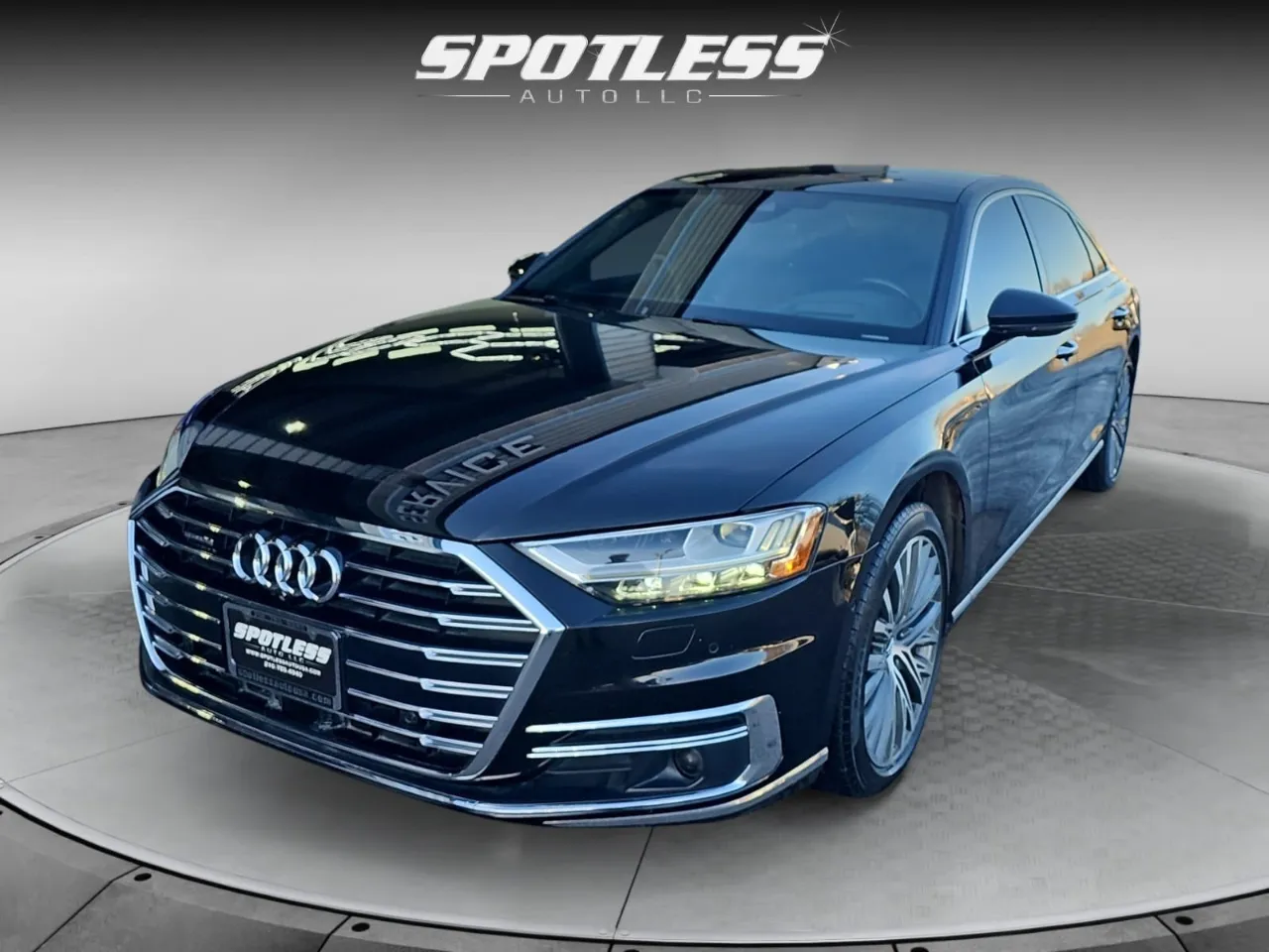 Black 2019 Audi A8 L 55 for sale in San Antonio, TX