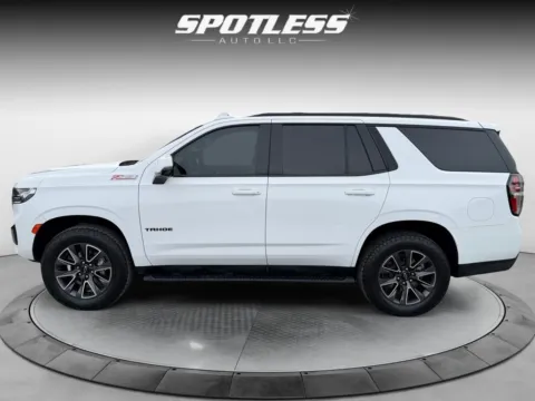 Another view of 2021 Chevrolet Tahoe Z71 for sale in San Antonio, TX at Spotless Auto Loop 1604