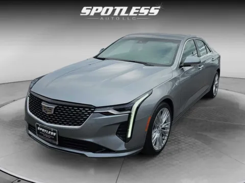 Silver 2024 Cadillac CT4 Premium Luxury for sale in San Antonio, TX