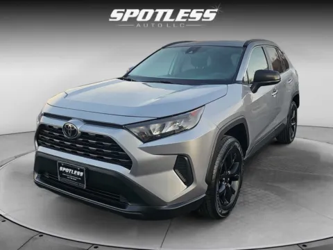 Gray 2021 Toyota RAV4 LE for sale in San Antonio, TX