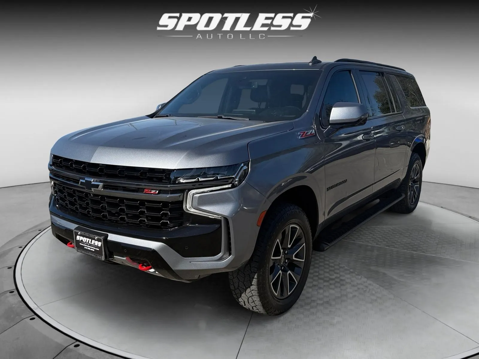 Gray 2022 Chevrolet Suburban Z71 for sale in San Antonio, TX