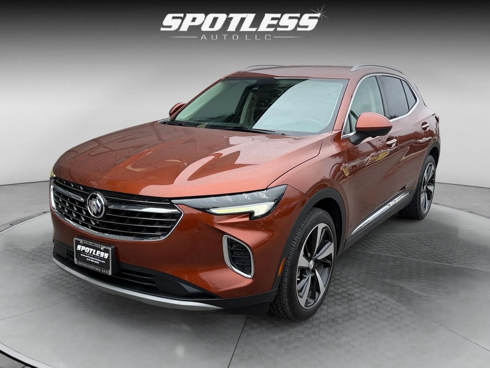 Brown 2021 Buick Envision Essence for sale in San Antonio, TX