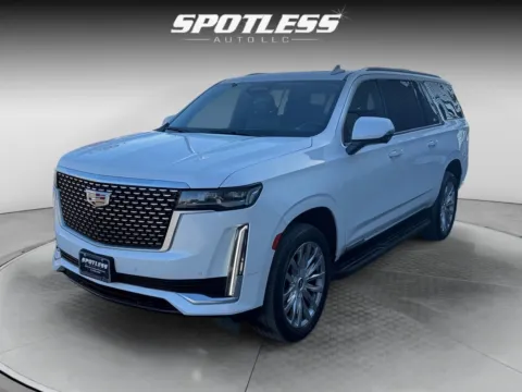 White 2022 Cadillac Escalade ESV Premium Luxury for sale in San Antonio, TX