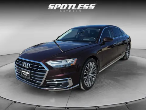Brown 2019 Audi A8 L quattro 55 TFSI for sale in San Antonio, TX