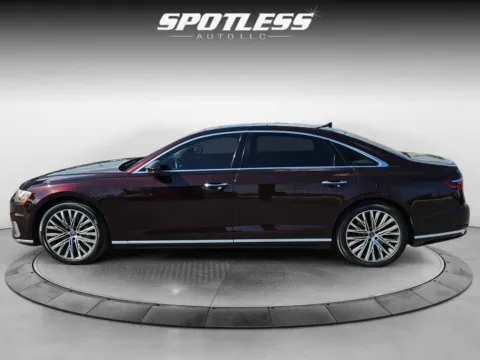 Another view of 2019 Audi A8 L quattro 55 TFSI for sale in San Antonio, TX at Spotless Auto Loop 1604