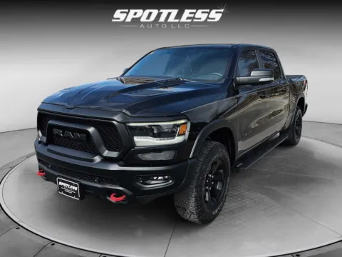 Black 2020 Ram 1500 Rebel for sale in San Antonio, TX