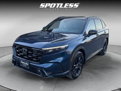 Blue 2026 Honda CR-V Hybrid Sport-L for sale in San Antonio, TX