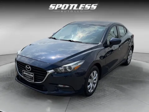 Blue 2017 Mazda Mazda3 Sport for sale in San Antonio, TX