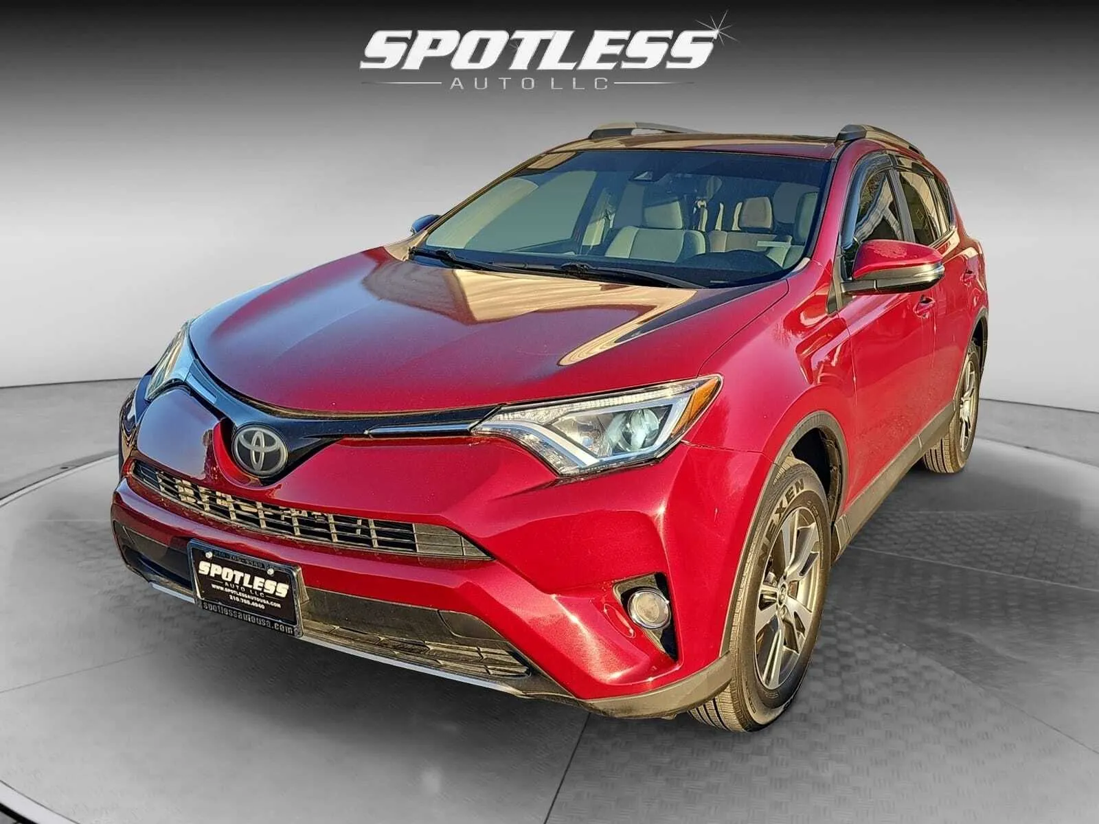 Red 2018 Toyota RAV4 for sale in San Antonio, TX
