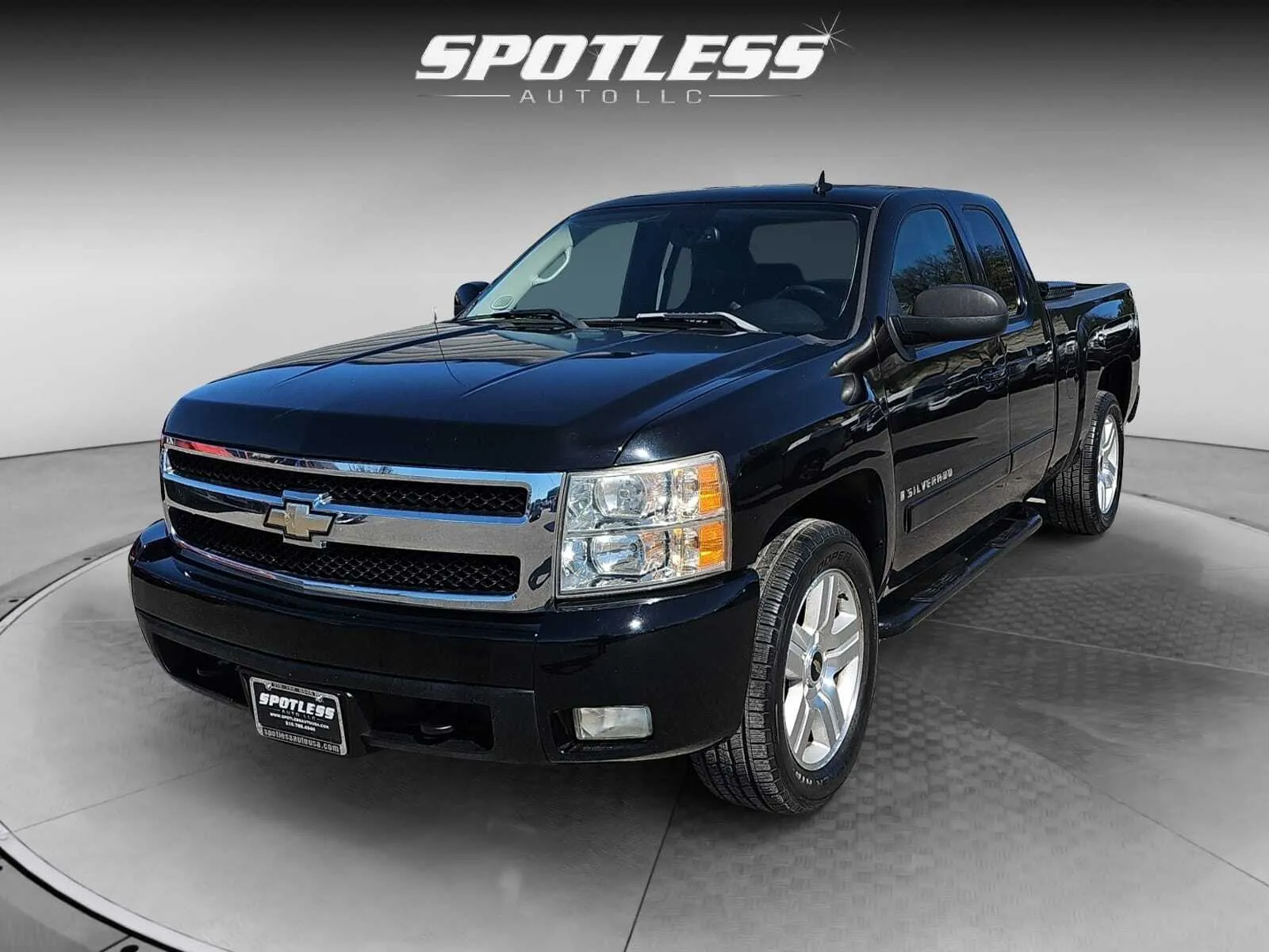 Black 2008 Chevrolet Silverado 1500 for sale in San Antonio, TX