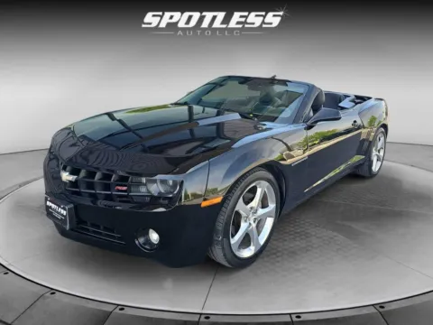 Black 2013 Chevrolet Camaro LT for sale in San Antonio, TX