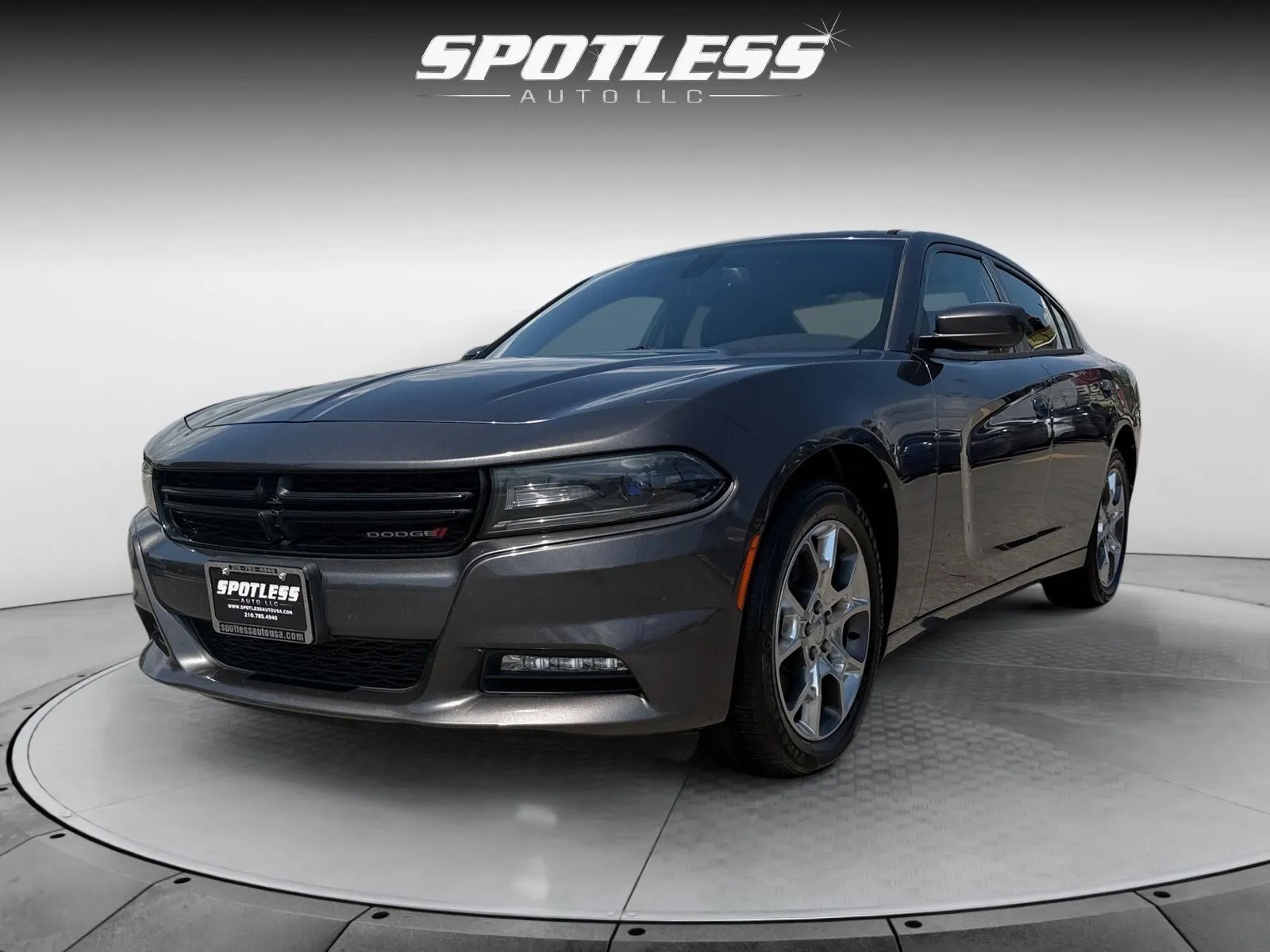 Gray 2016 Dodge Charger SXT for sale in San Antonio, TX