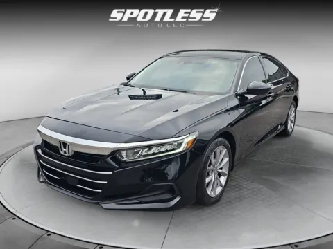 Black 2022 Honda Accord LX for sale in San Antonio, TX