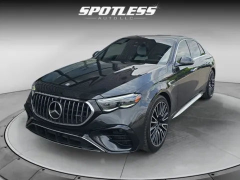 Gray 2025 Mercedes-Benz E-Class AMG E 53 HYBRID for sale in San Antonio, TX