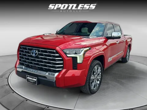 Red 2023 Toyota Tundra Capstone HV for sale in San Antonio, TX