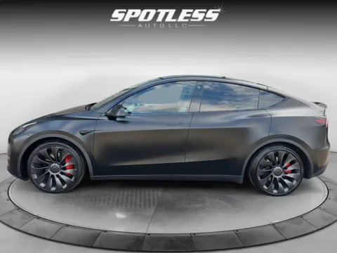 Another view of 2022 Tesla Model Y Performance for sale in San Antonio, TX at Spotless Auto Loop 1604