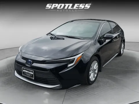 Black 2024 Toyota Corolla Hybrid for sale in San Antonio, TX