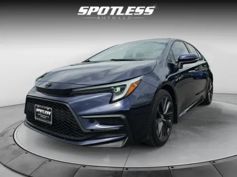 Blue 2023 Toyota Corolla SE for sale in San Antonio, TX