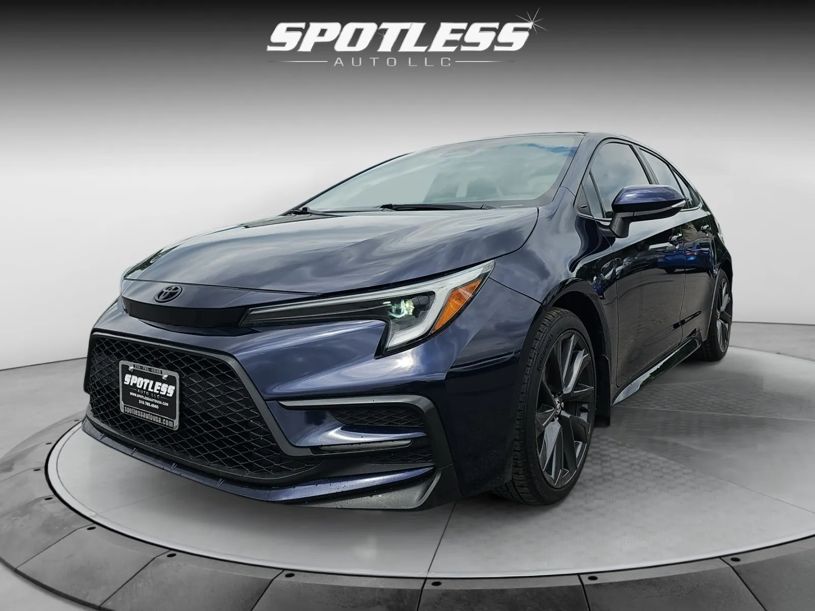 Blue 2023 Toyota Corolla SE for sale in San Antonio, TX