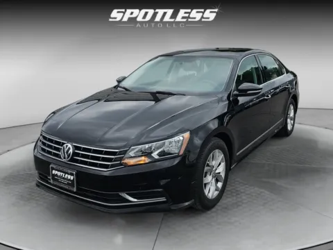 Black 2016 Volkswagen Passat 1.8T S for sale in San Antonio, TX