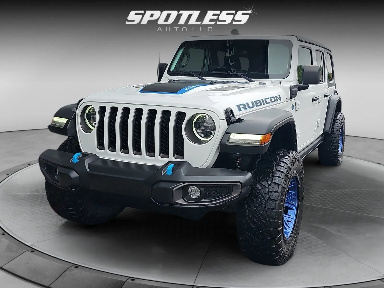 White 2023 Jeep Wrangler Rubicon 4xe for sale in San Antonio, TX