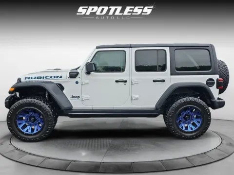Another view of 2023 Jeep Wrangler Rubicon 4xe for sale in San Antonio, TX at Spotless Auto Loop 1604