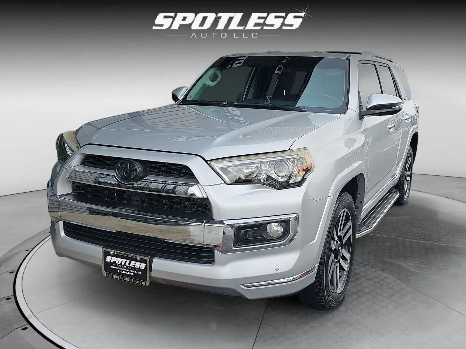 Silver 2016 Toyota 4Runner Limited for sale in San Antonio, TX