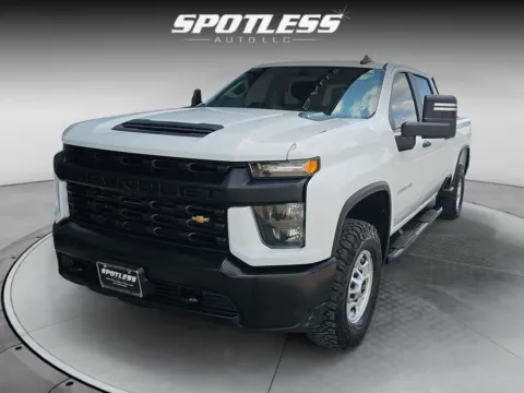 White 2020 Chevrolet Silverado 2500HD Work Truck for sale in San Antonio, TX