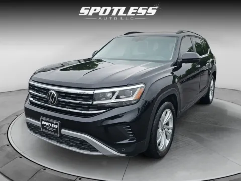 Black 2022 Volkswagen Atlas V6 SE 4Motion for sale in San Antonio, TX