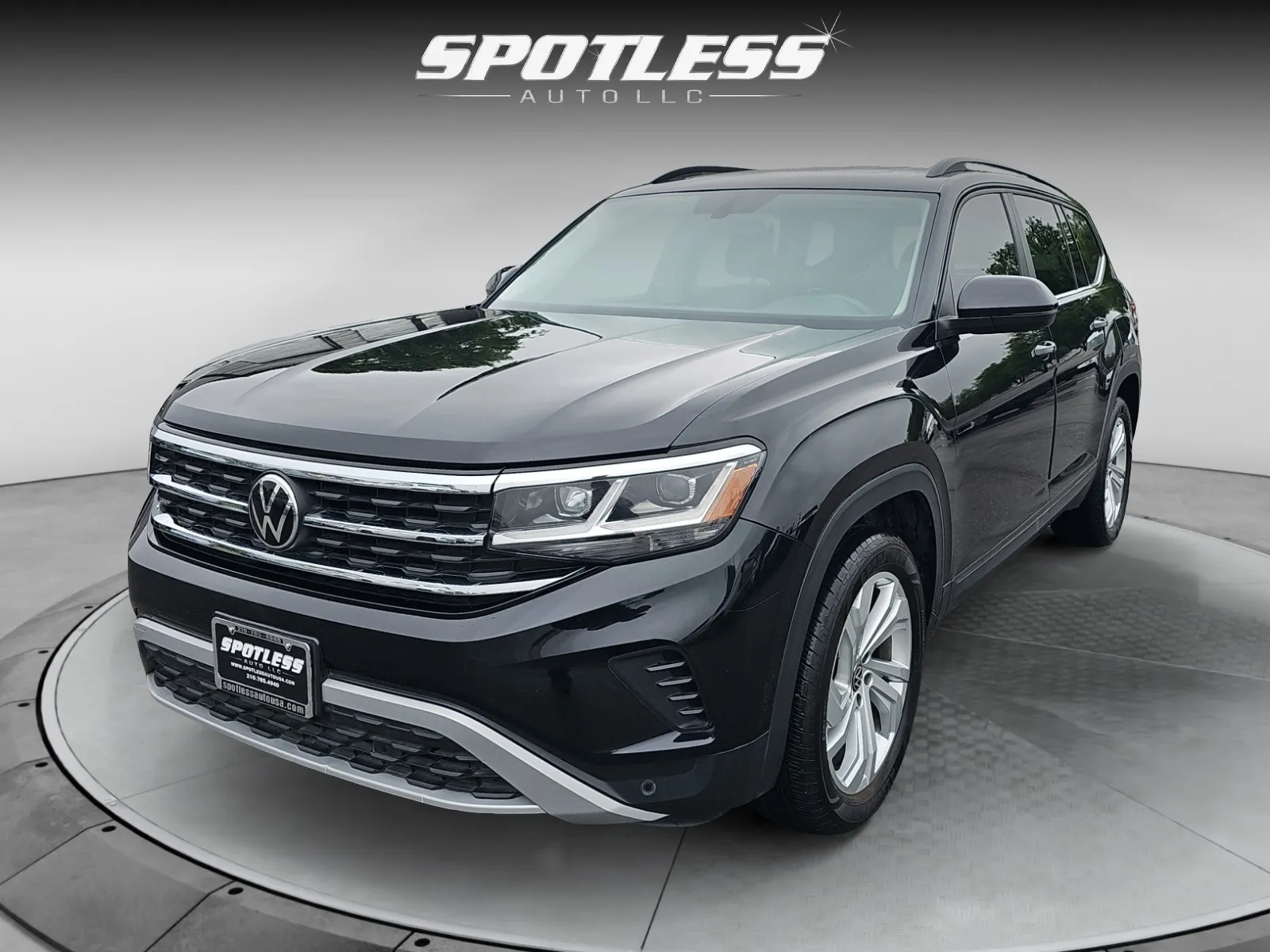 Black 2022 Volkswagen Atlas V6 SE 4Motion for sale in San Antonio, TX